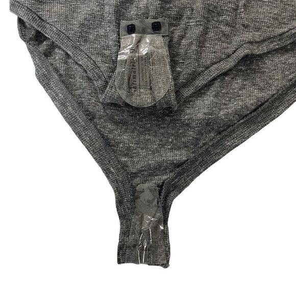 Free People Intimately Henley Thermal Bodysuit Size X Small New‎ - Picture 10 of 16